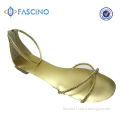 2013 new style gold shoes for women